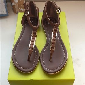 Brown sandals